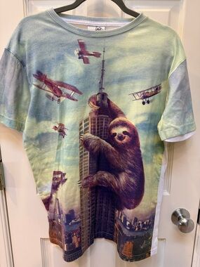 Sloth Godzilla T-Shirt